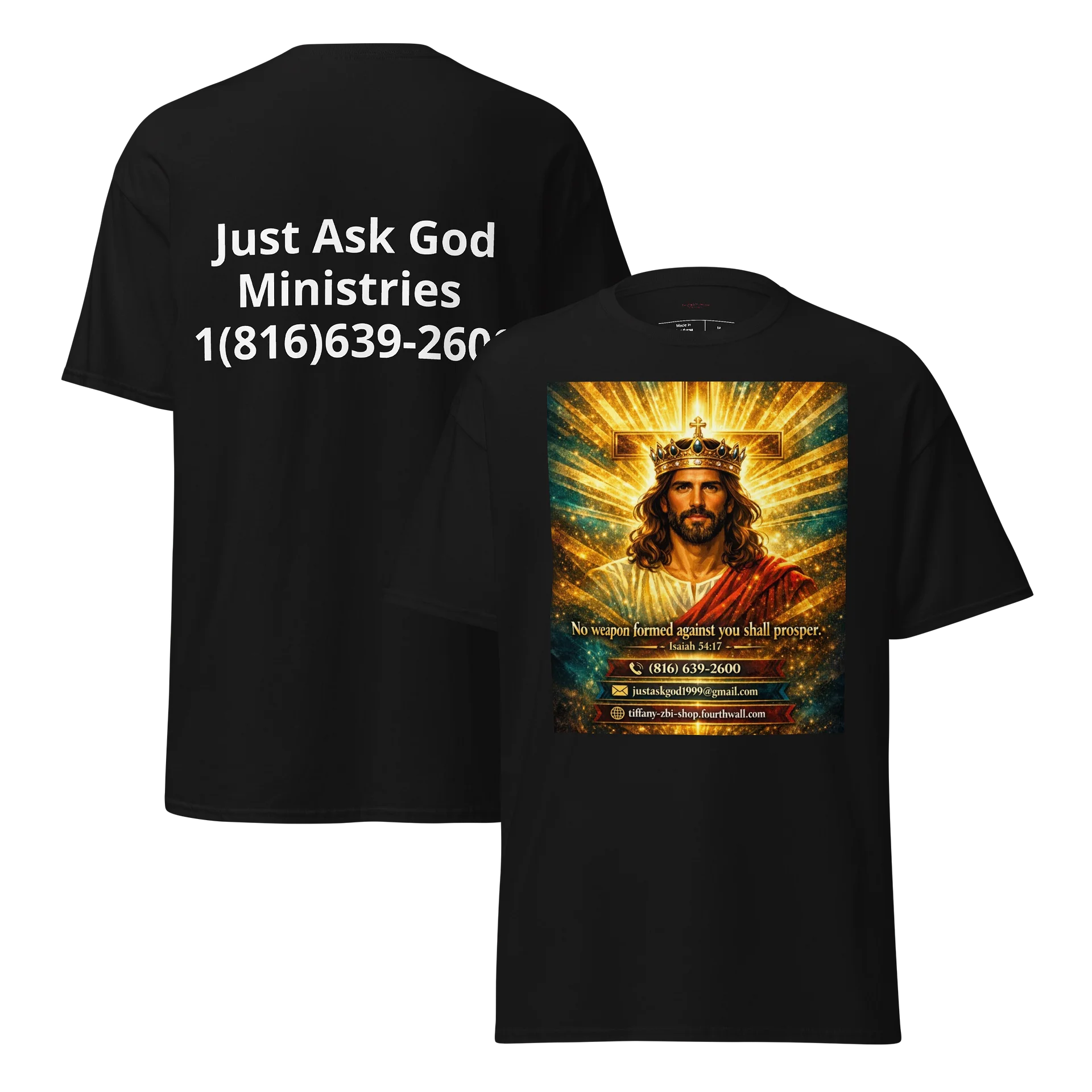 Radiant Crowned Warrior T-Shirt product image (5)