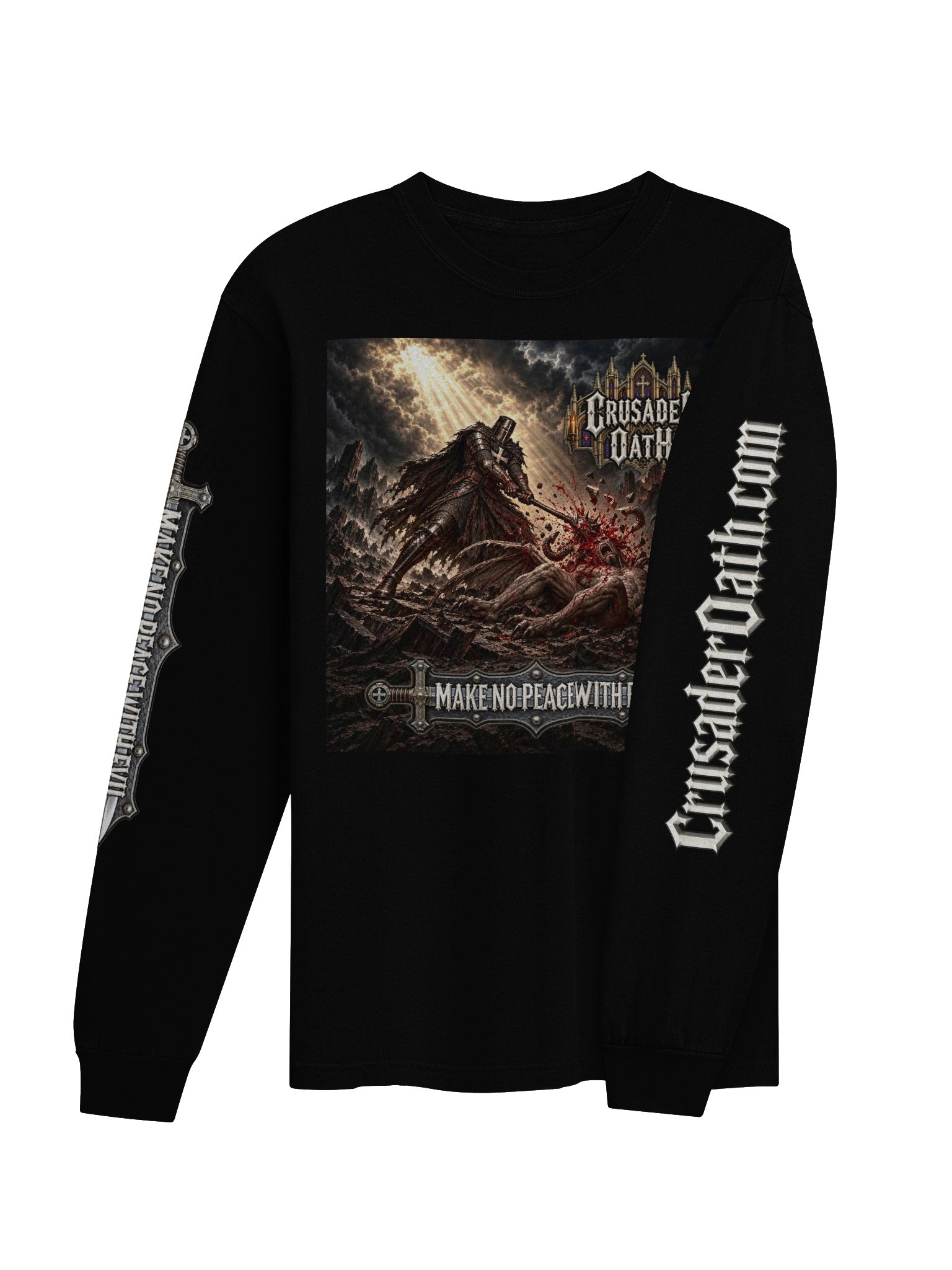 Make No Peace With Evil Long Sleeve product image (4)