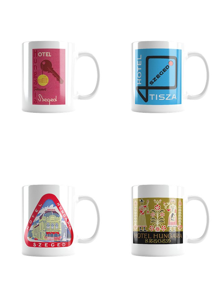 Szeged Hotel Mug Set product image (1)