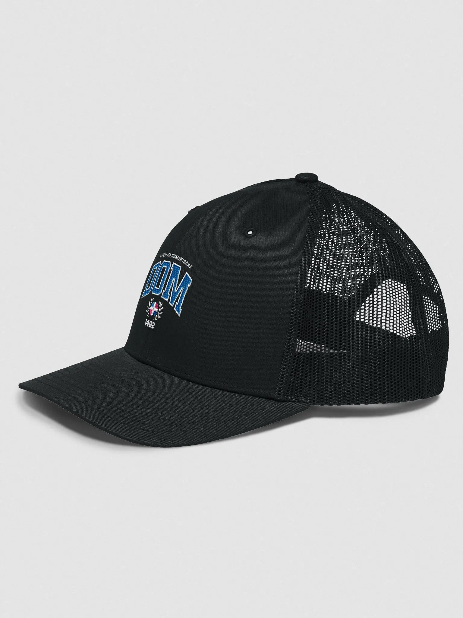 DOMINICAN Flag Trucker Hat product image (8)