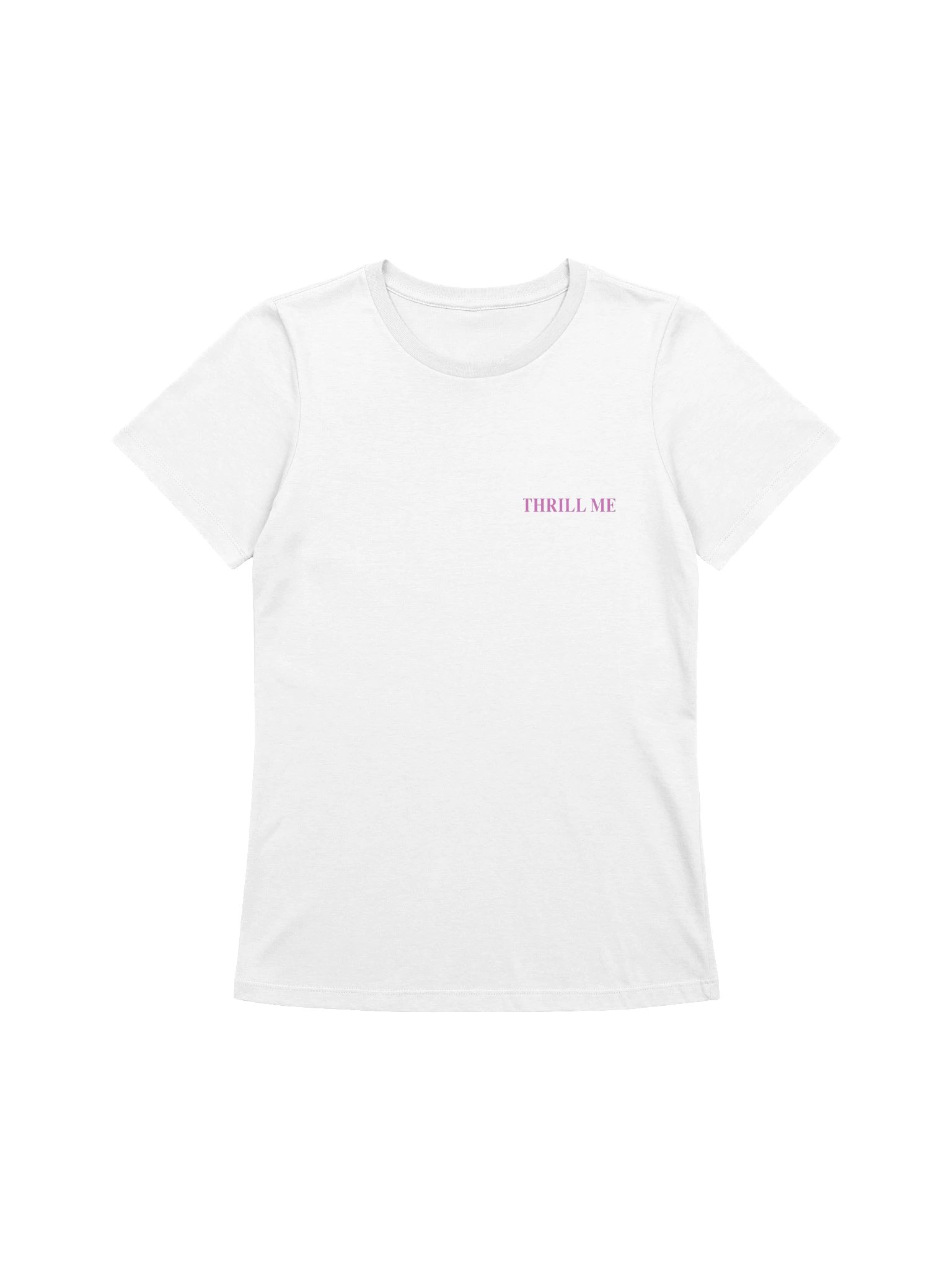 Thrill Me Tee — White product image (1)