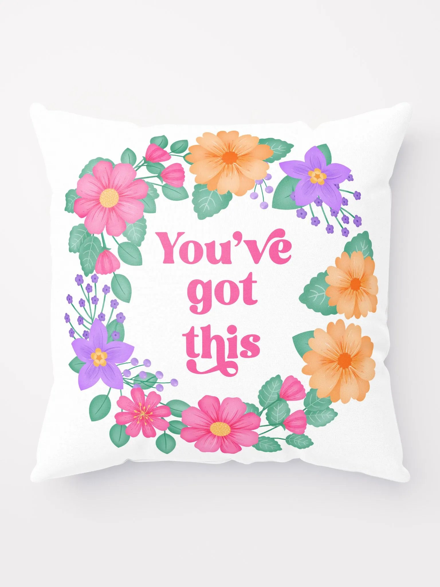 You've got this - Motivational Pillow White product image (1)