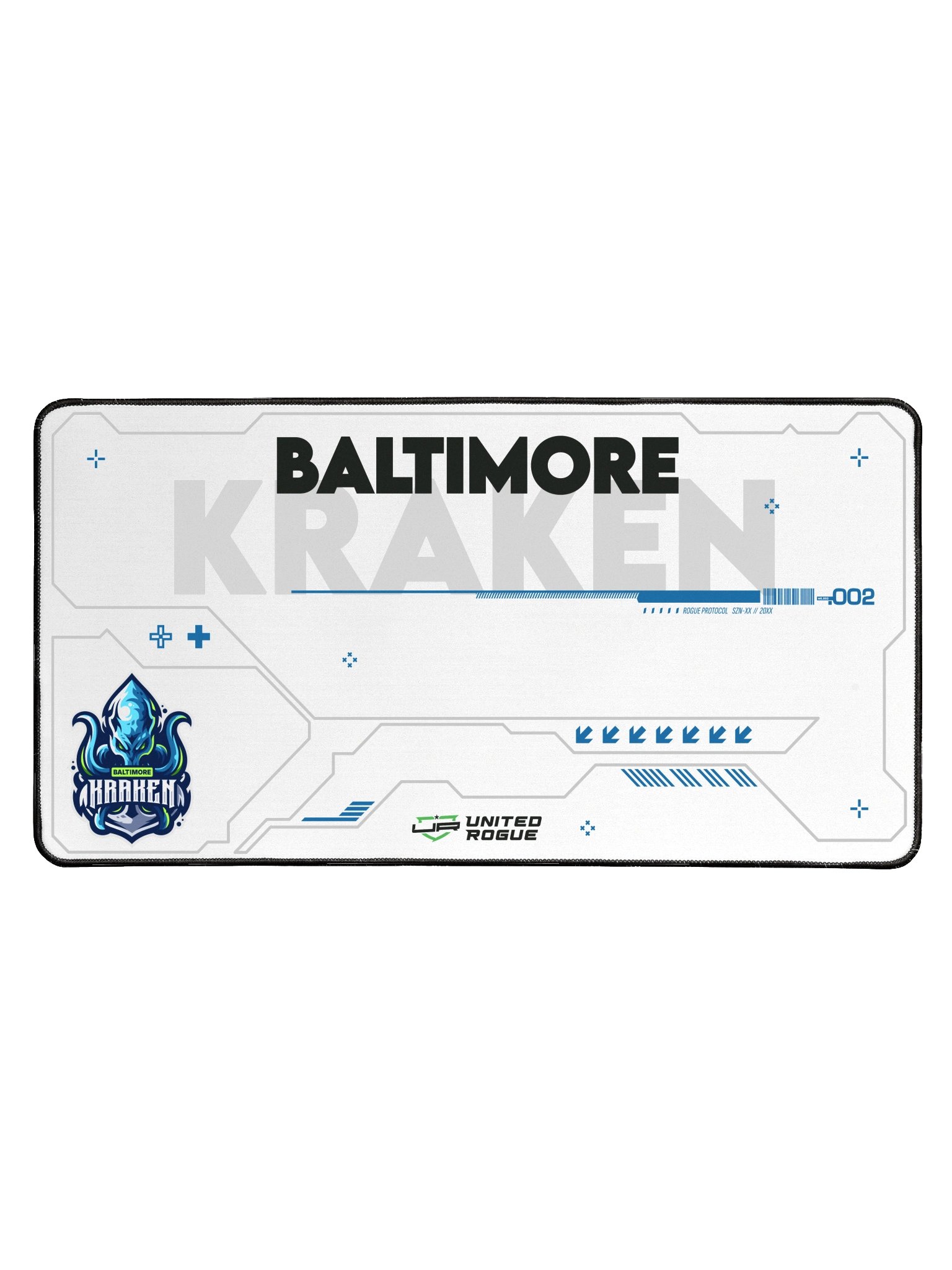 Baltimore Kraken White Desk Mat product image (1)