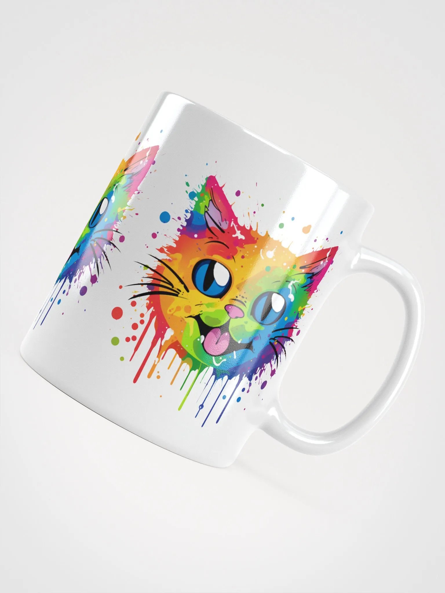 Splat Cat Rainbow Mug product image (4)