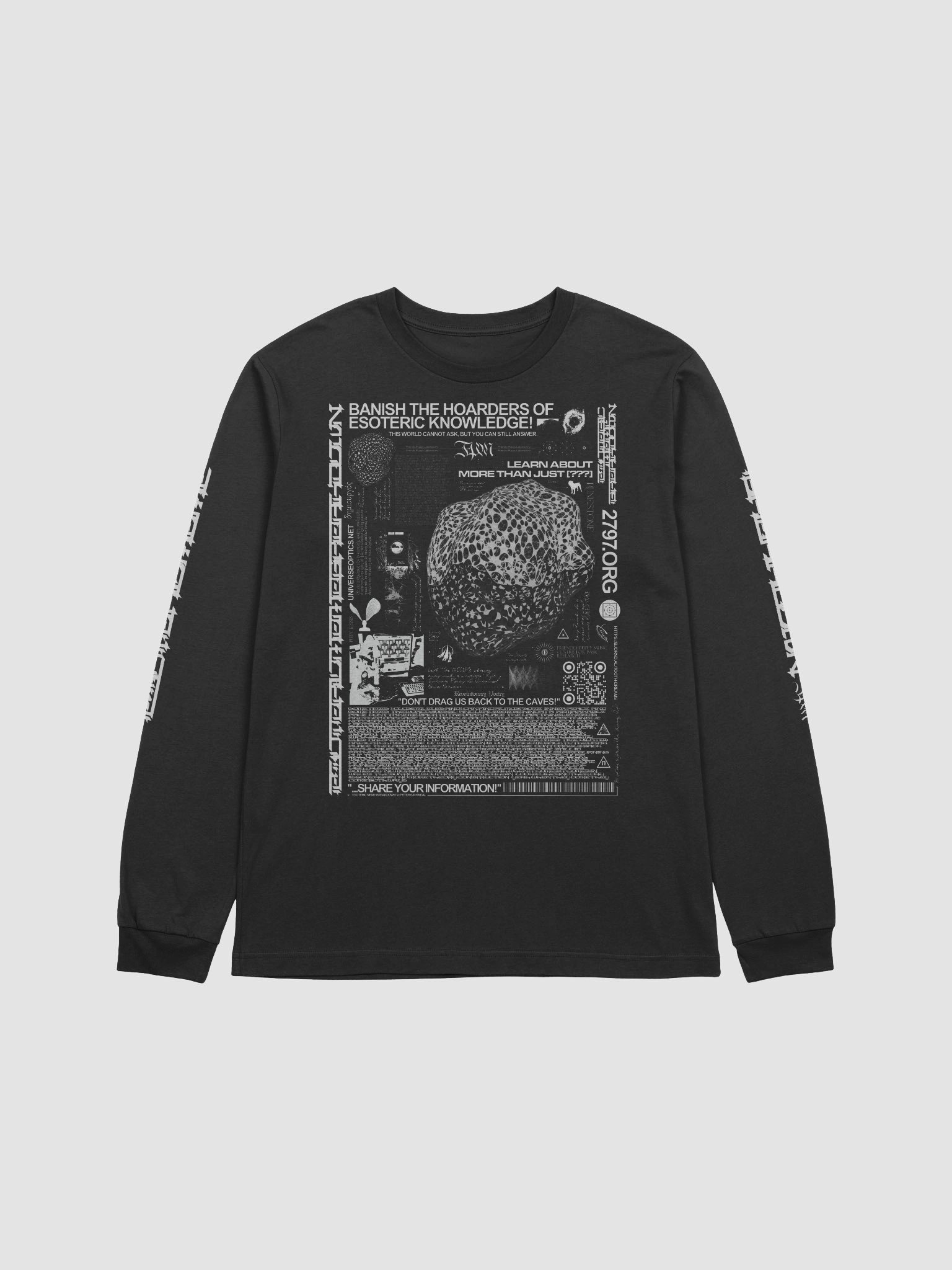 Banish the Hoarders of Esoteric Knowledge! (Demonic Enhanced Edition) T-Shirt product image (1)