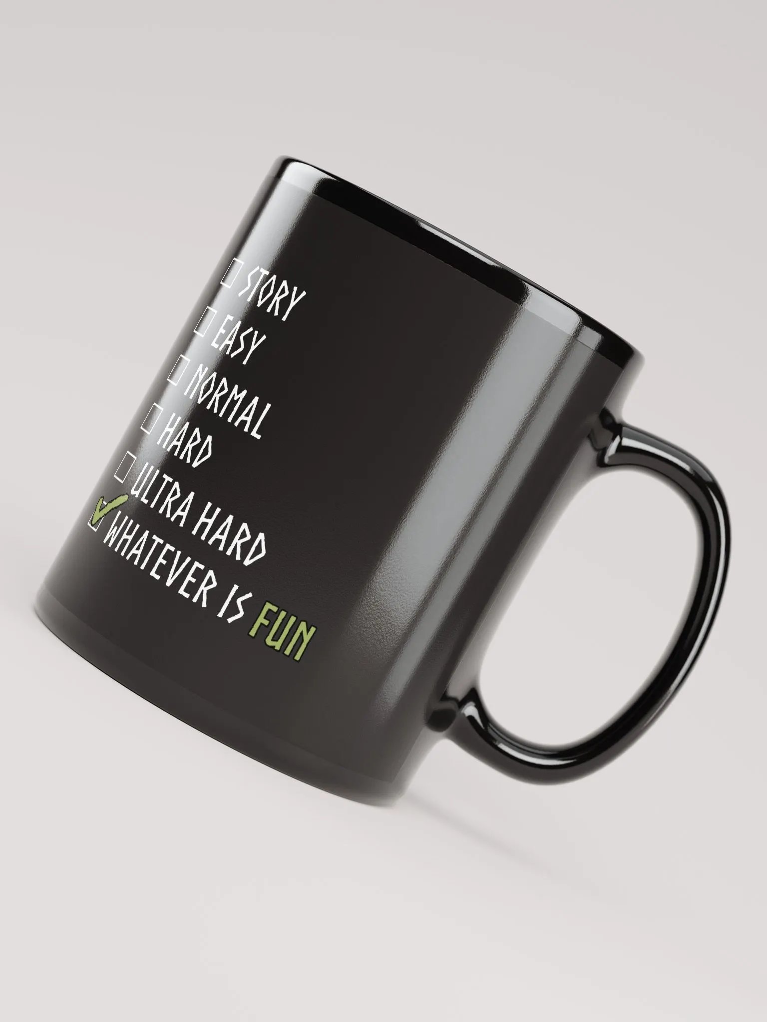 BEST DIFFICULTY - Mug Black product image (4)