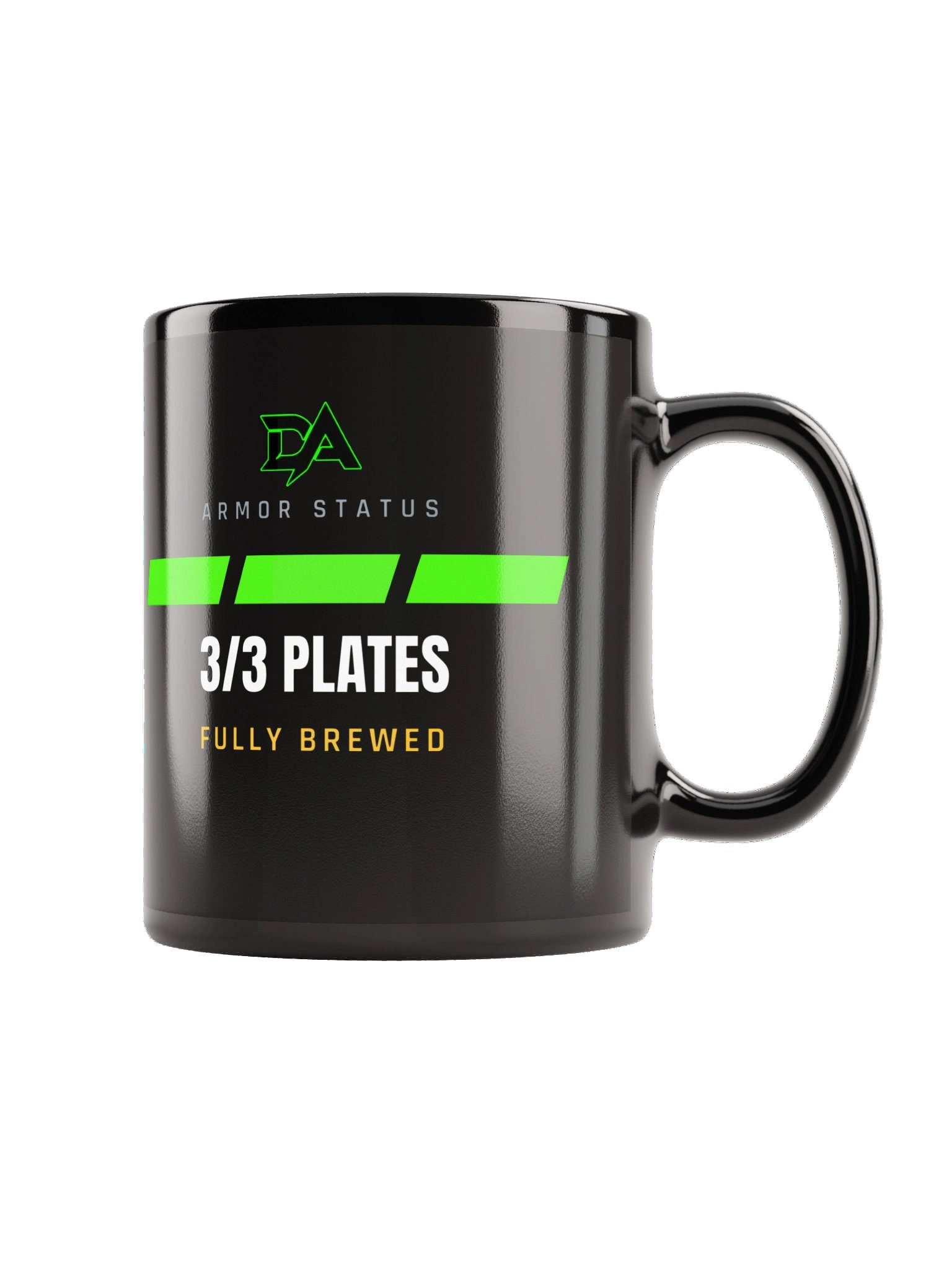 DA - PLATED UP & CAFFEINATED COFFEE MUG product image (6)
