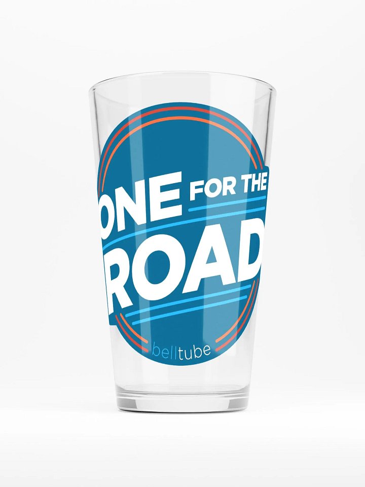 One For The Road Pint Glass product image (1)