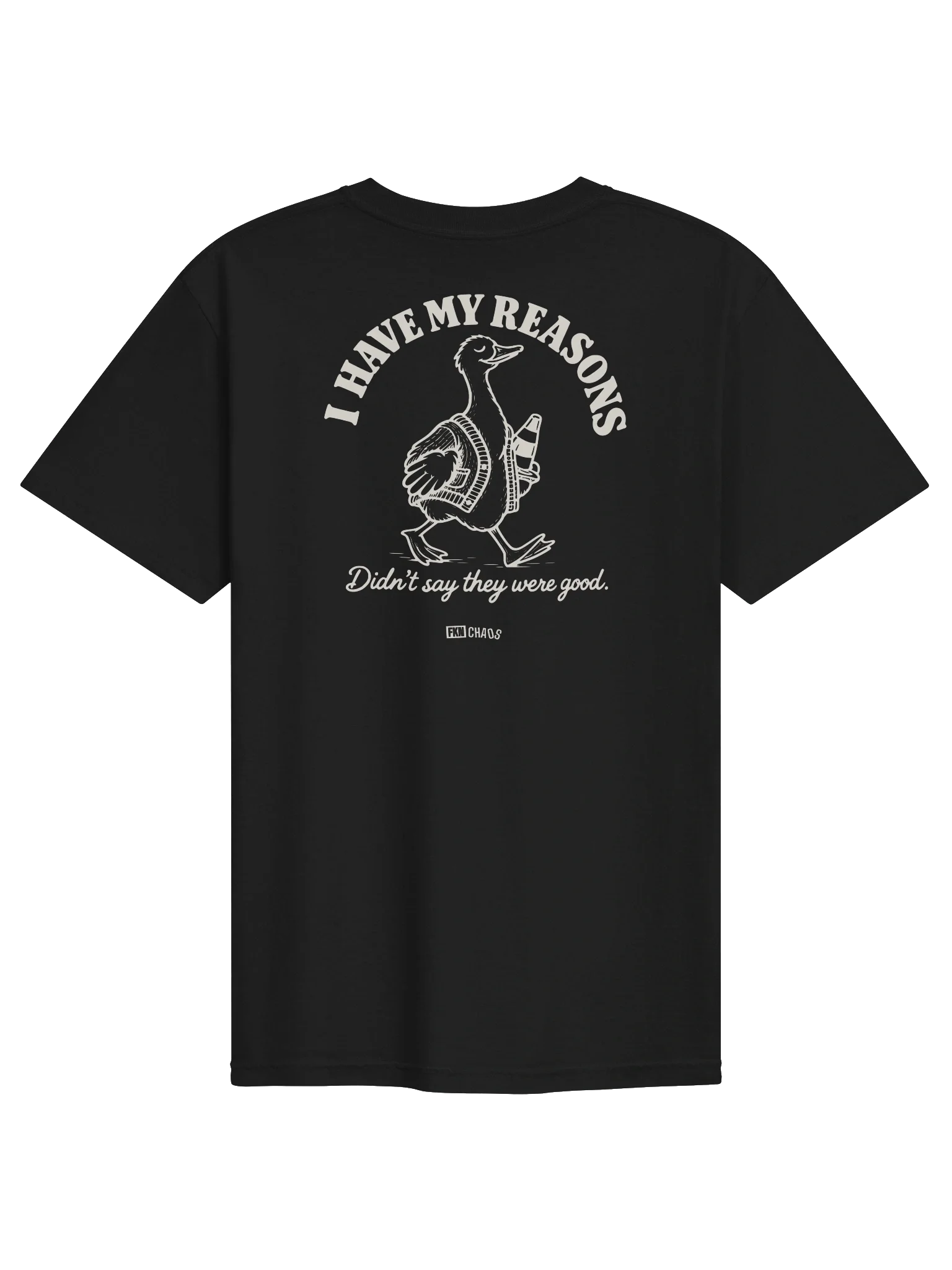 I Have My Reasons, black, back