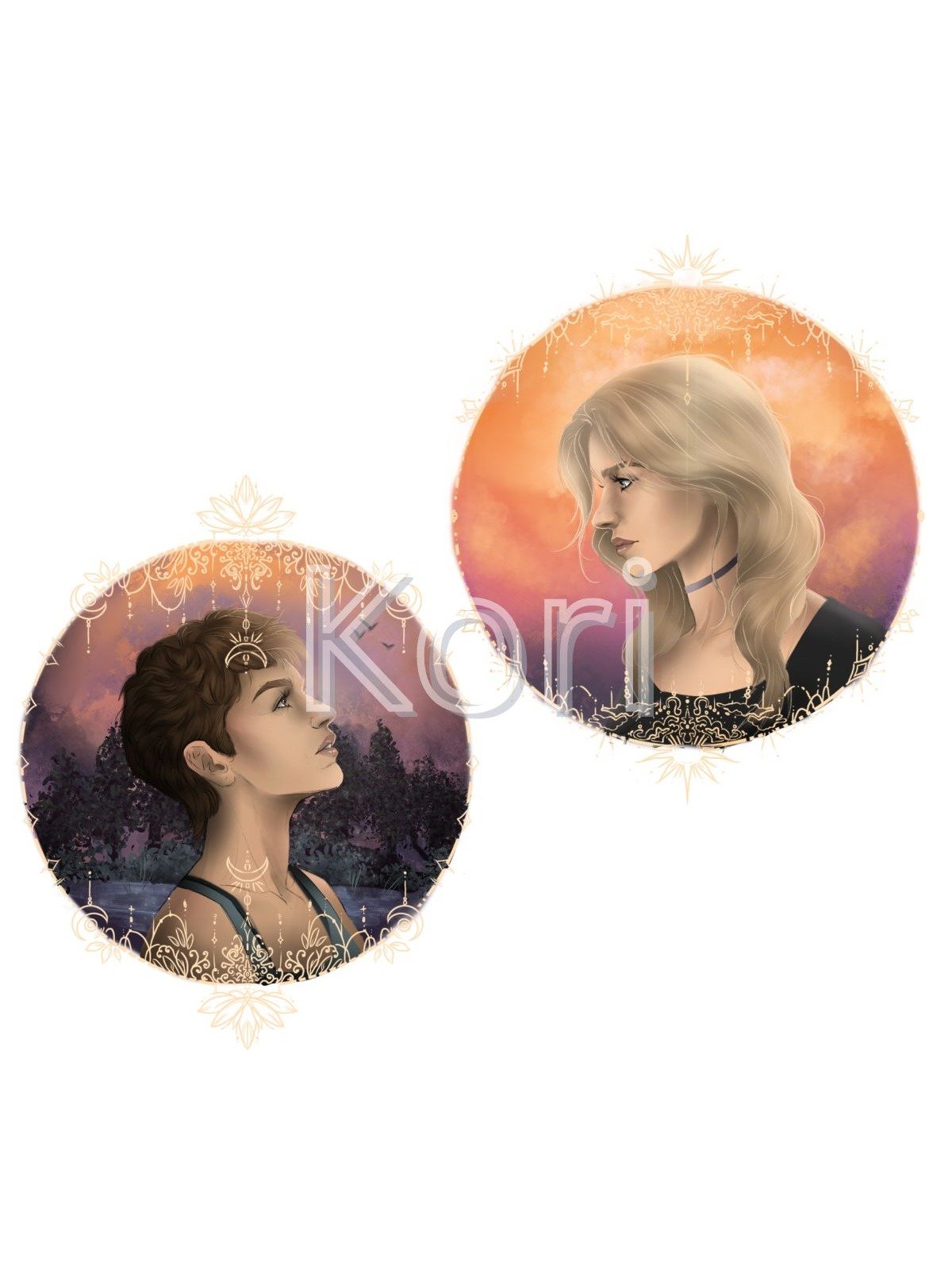 Harper and Delaney Stickers product image (1)