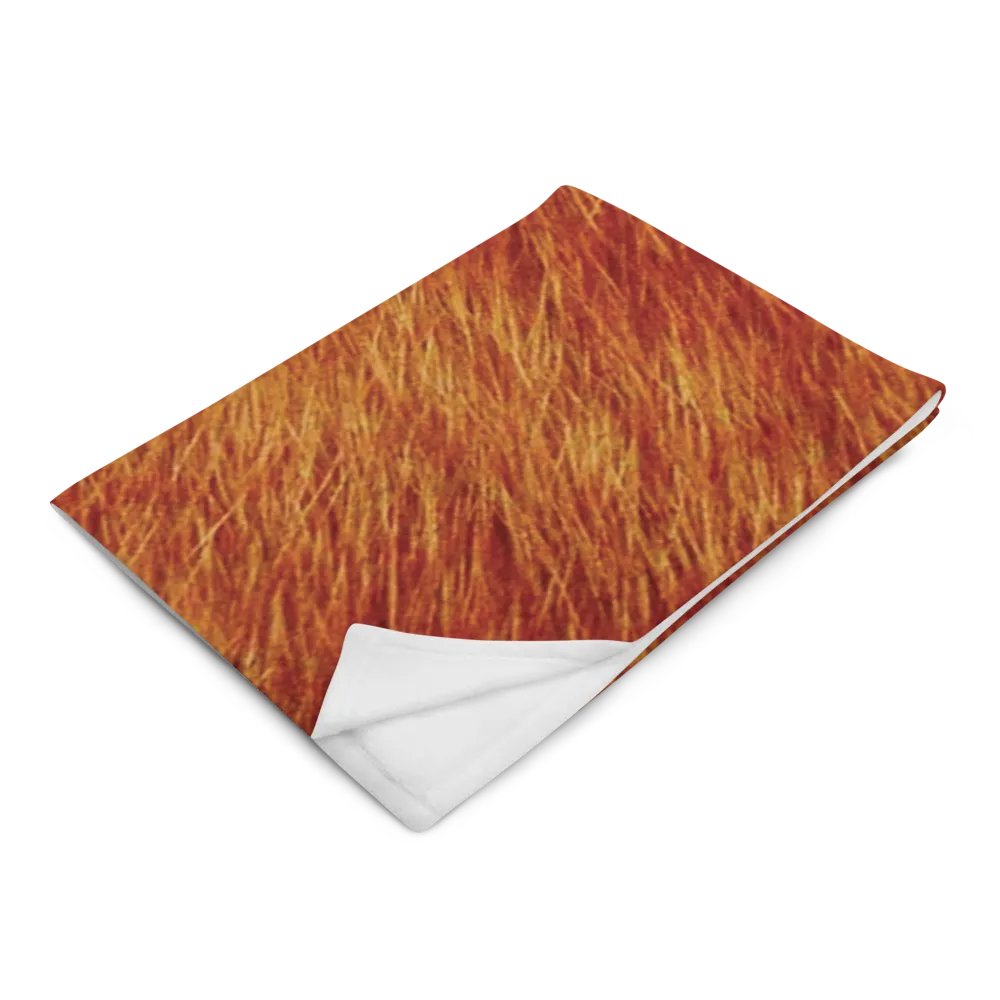 Fuzzy Orange Dream Throw Blanket product image (14)