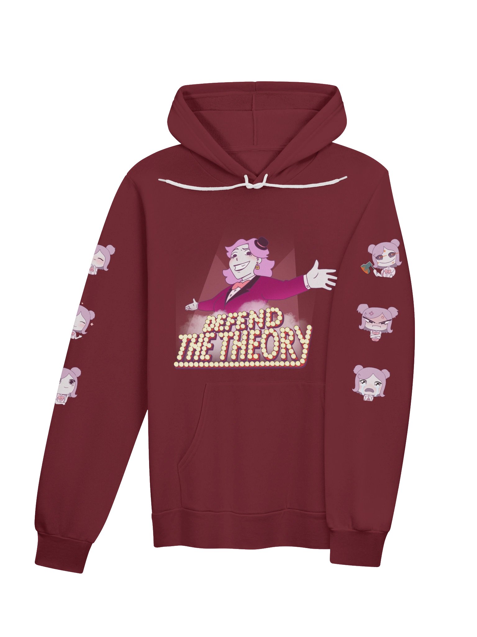 Defend The Theory Hoodie - Deluxe Pink Edition product image (4)