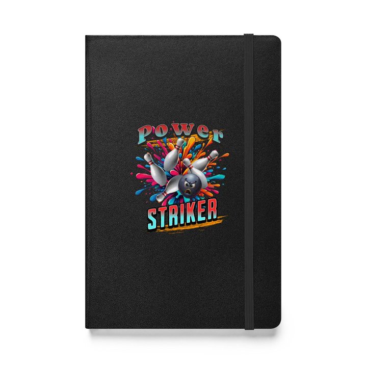 Power Striker Bowling Hardcover Notebook product image (1)