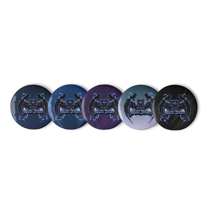 Electric Dragoon Pin Button Set product image (3)