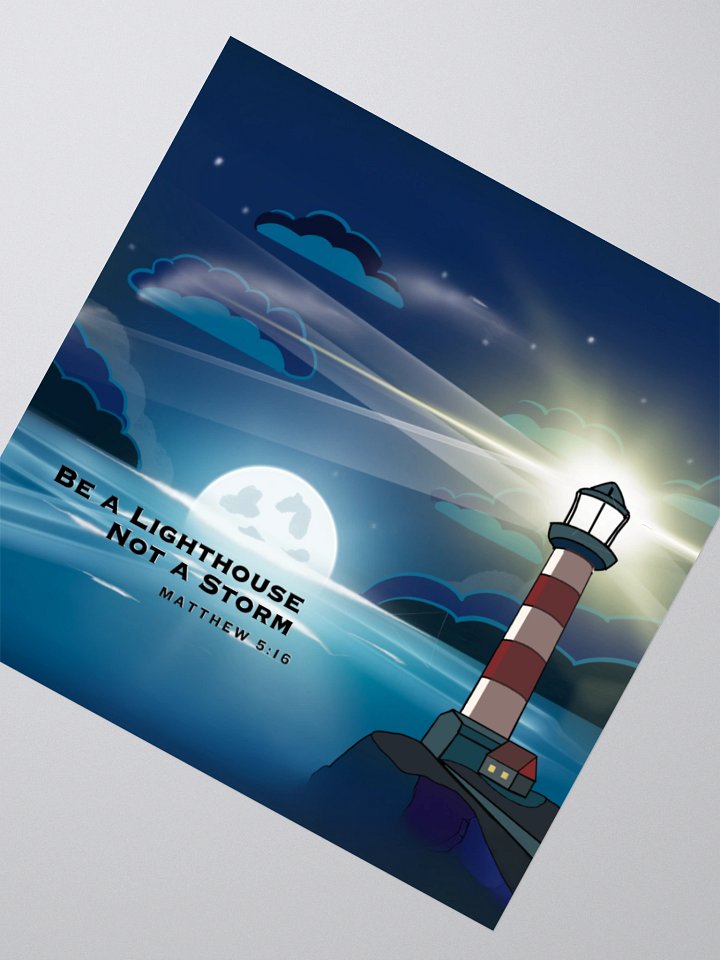 Be a Lighthouse Sticker product image (2)