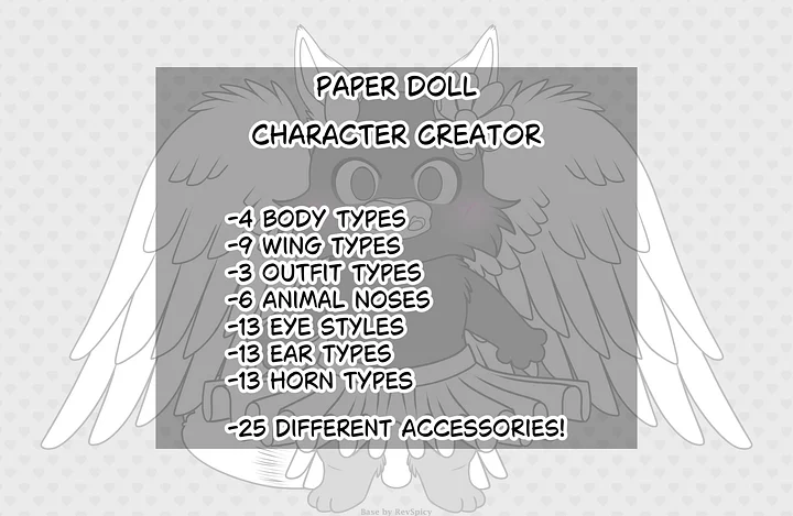 Color-Me-In Character Creator (.clip & .psd files included!) product image (1)