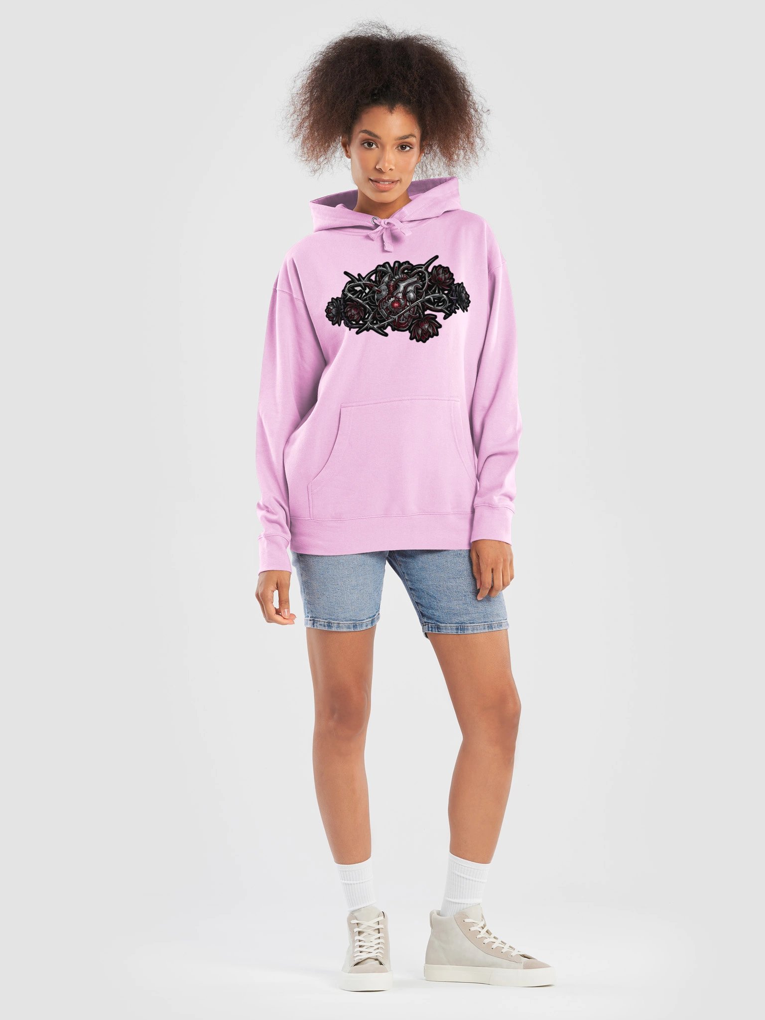 Cyber Heart Graphic Hoodie product image (7)
