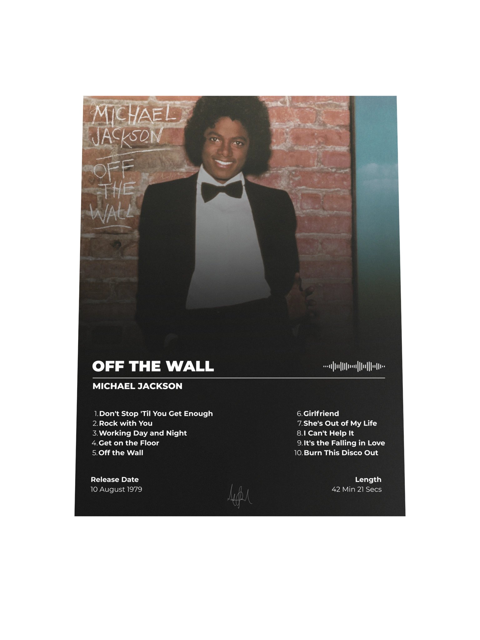 Michael Jackson Off the Wall Poster product image (8)