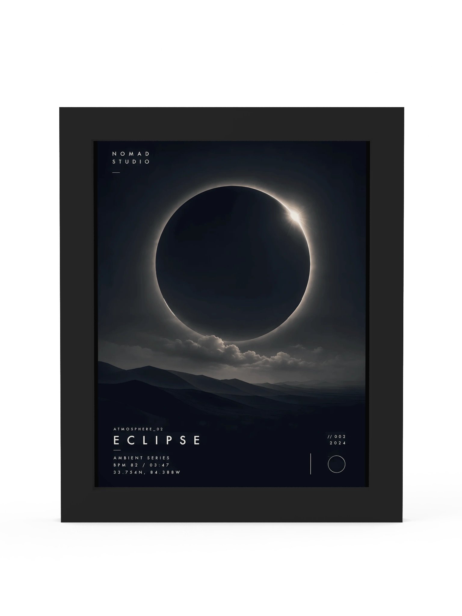 Eclipse — Night Aesthetic Wall Art product image (1)