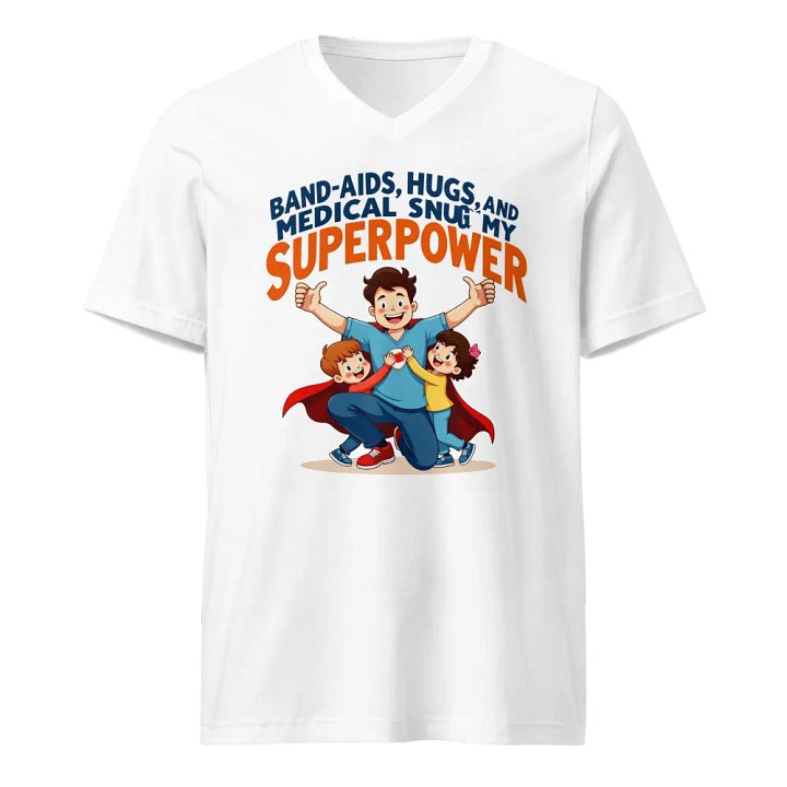 Superhero Medical Guardian V-Neck Tee product image (1)