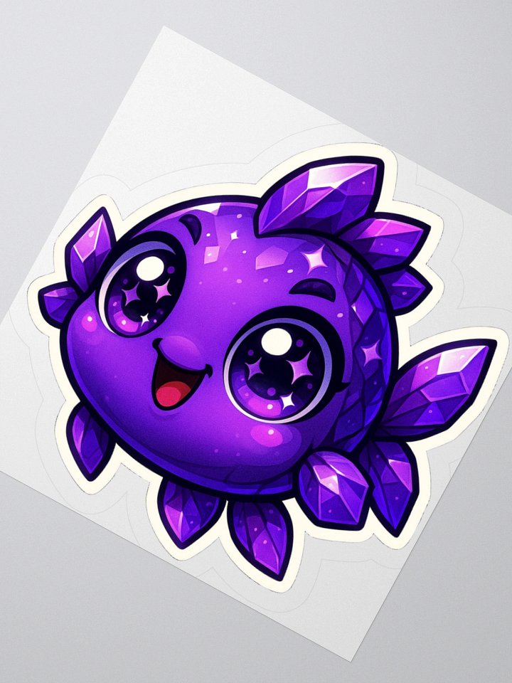Amethyst (February) Fish Sticker product image (3)