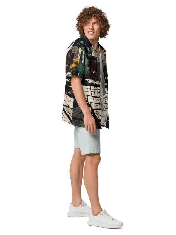 Sunlit Alley Hawaiian Shirt product image (7)