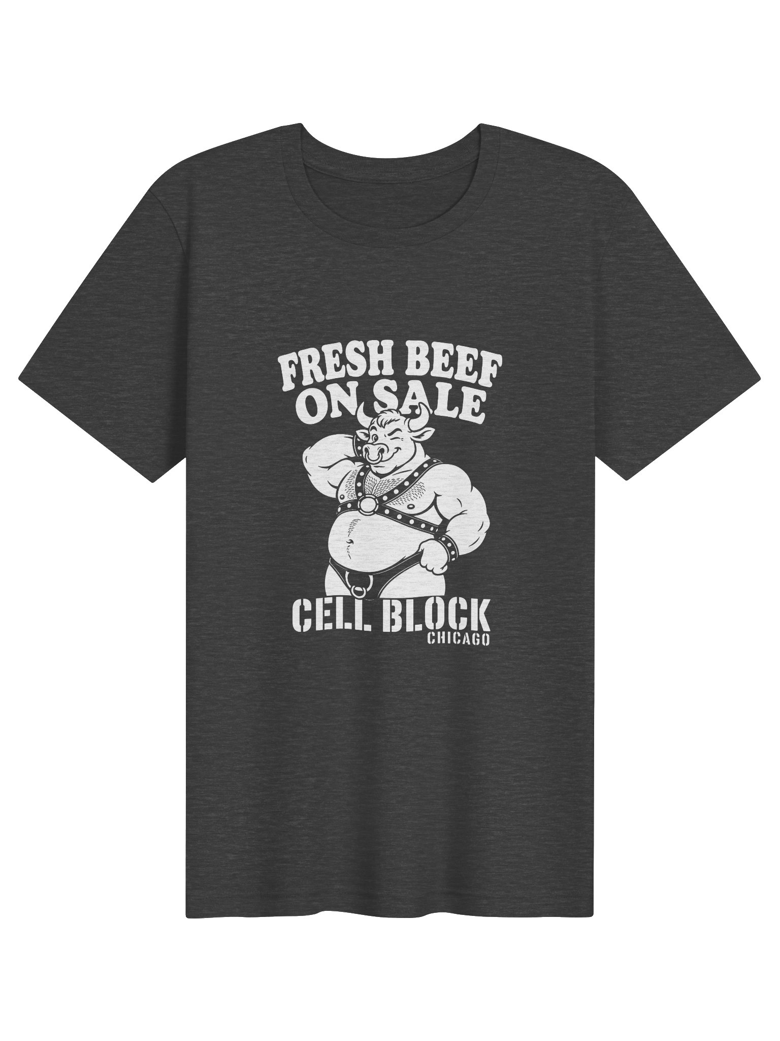 Cell Block Fresh Beef Bull Graphic Tee product image (1)