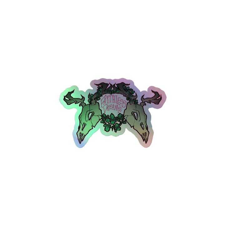 Faithless Logo Holo Sticker product image (1)