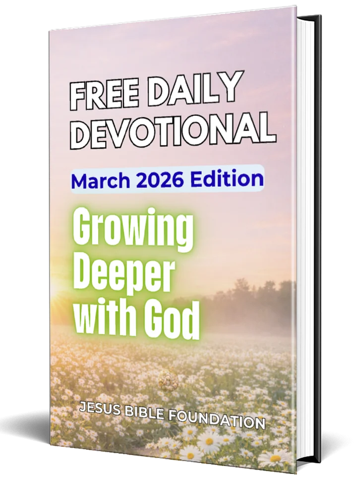 Free Daily Devotional March 2026 Edition: Growing Deeper with God product image (1)