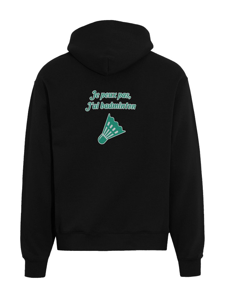 Hoodie "Badminton" product image (1)