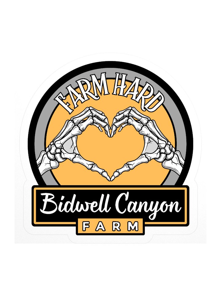 BCF Farm Hard Bones Sticker Yellow product image (1)