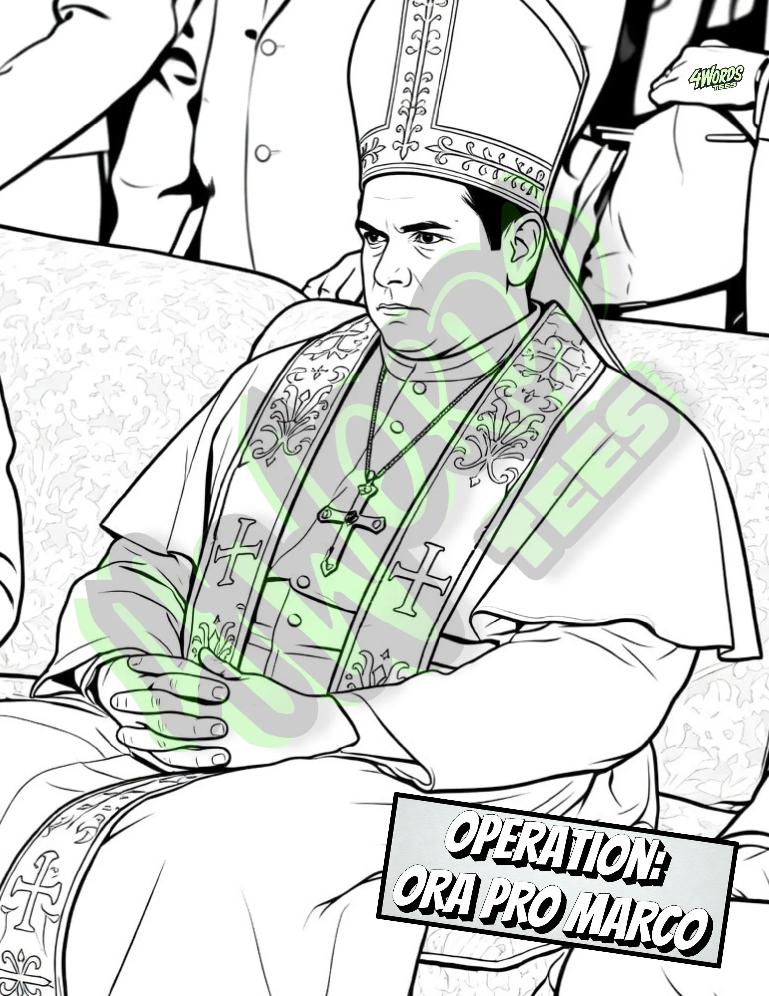 Marc Rubio Dirty Jobs Adult Coloring Book (Physical Copy) product image (3)