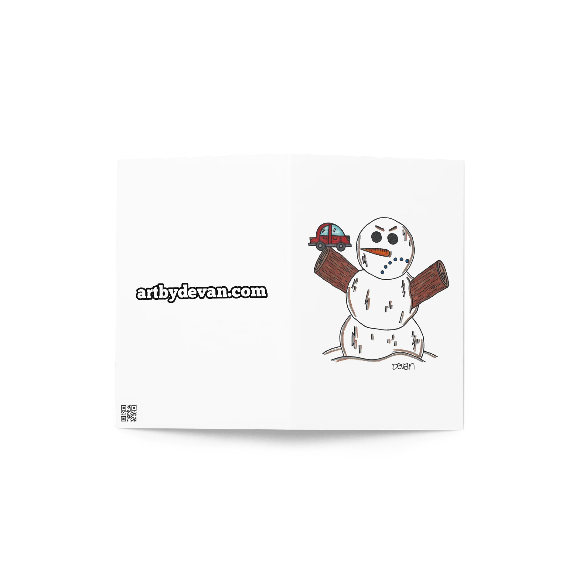 Snow Peeps: Muscles Card product image (2)