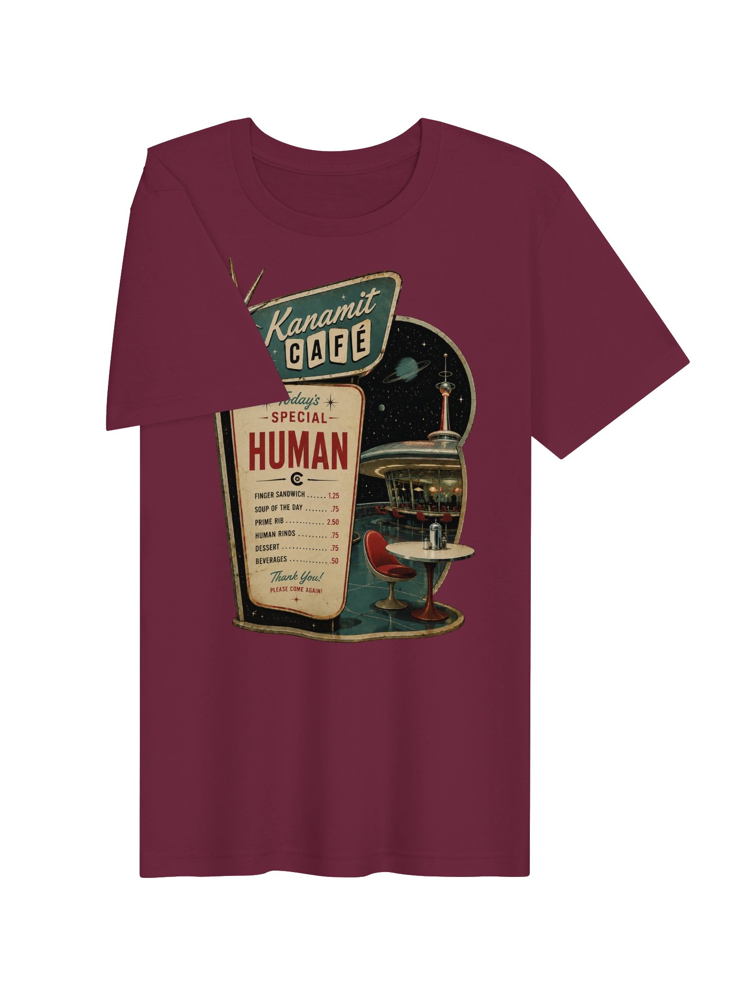 Twilight Zone "To Serve Man" Supersoft T-shirt product image (3)