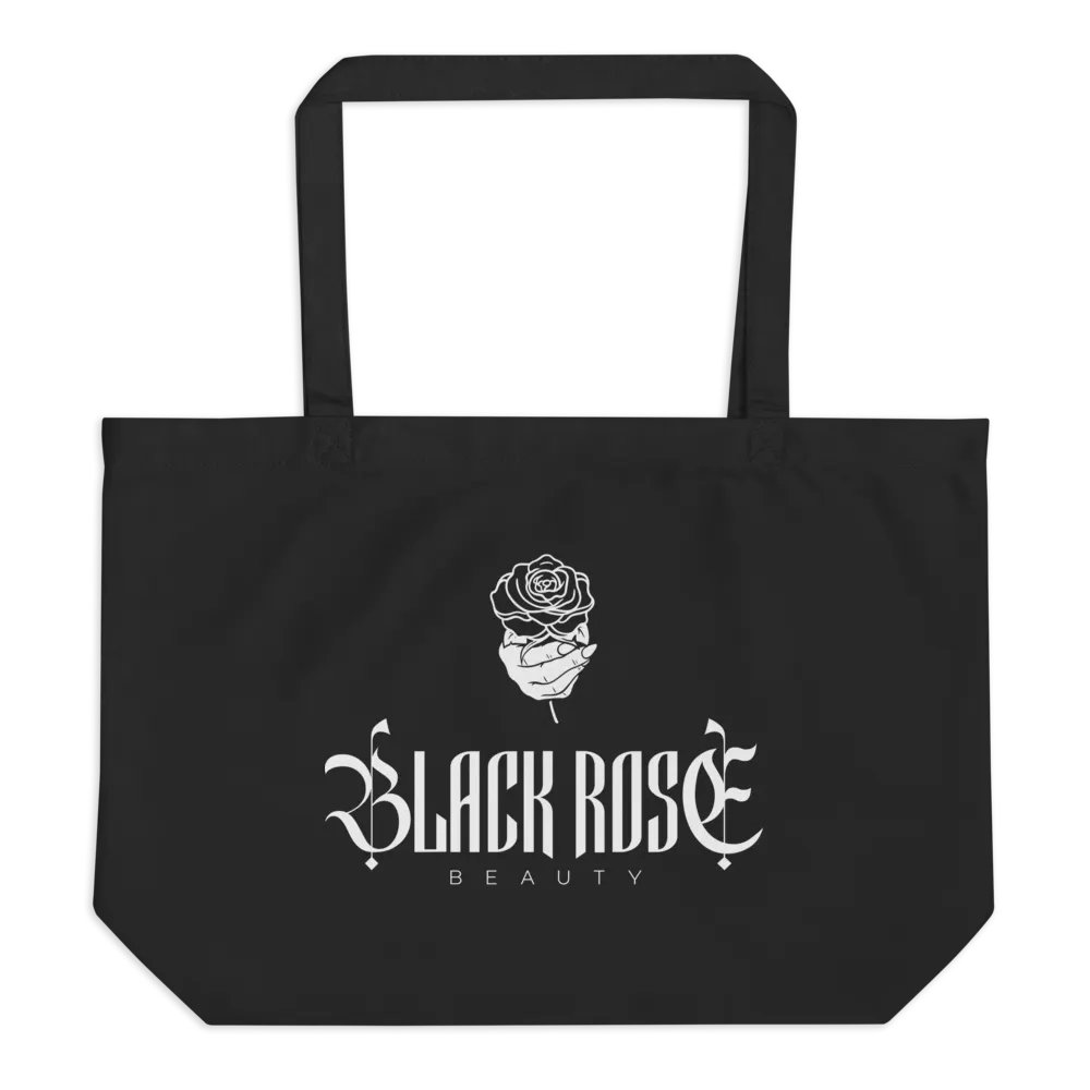 Black Rose Beauty Tote Bag product image (1)