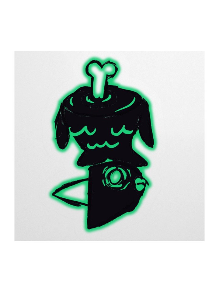 Anxiety Fish – “Where’s My Head?” Sticker product image (1)