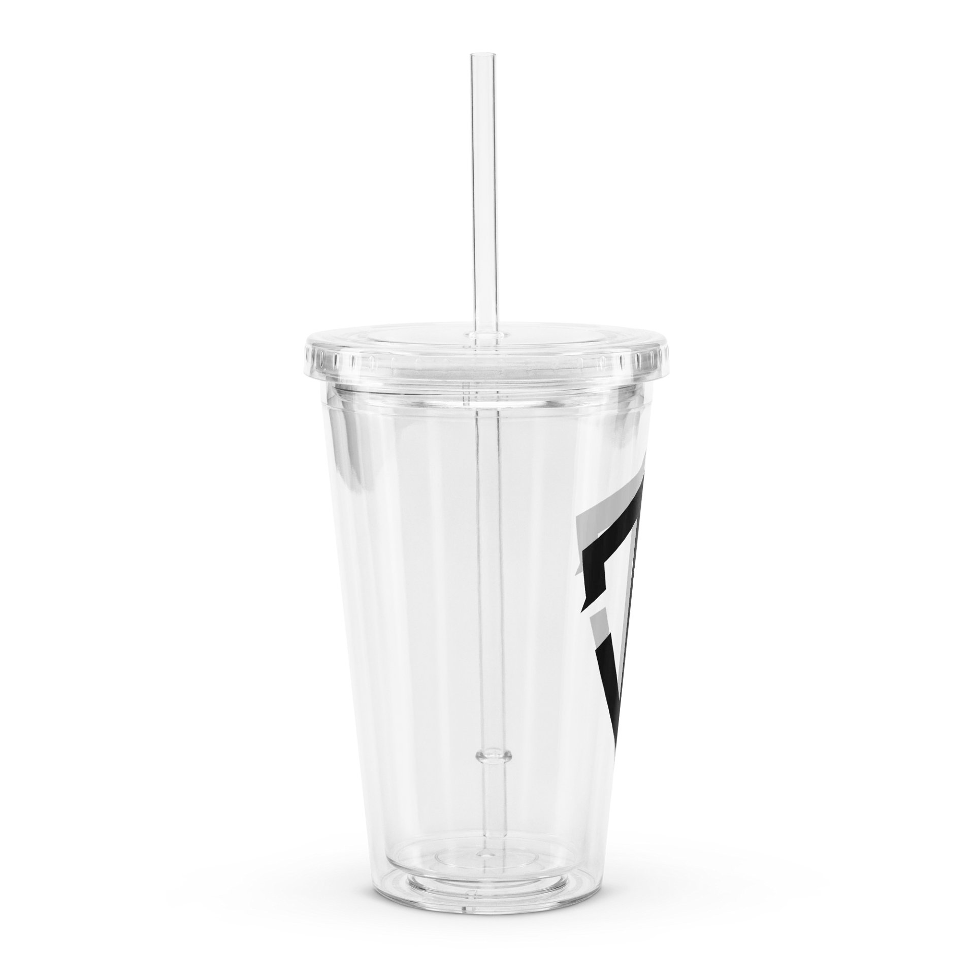 Double Wall Plastic Tumble - Clear product image (3)