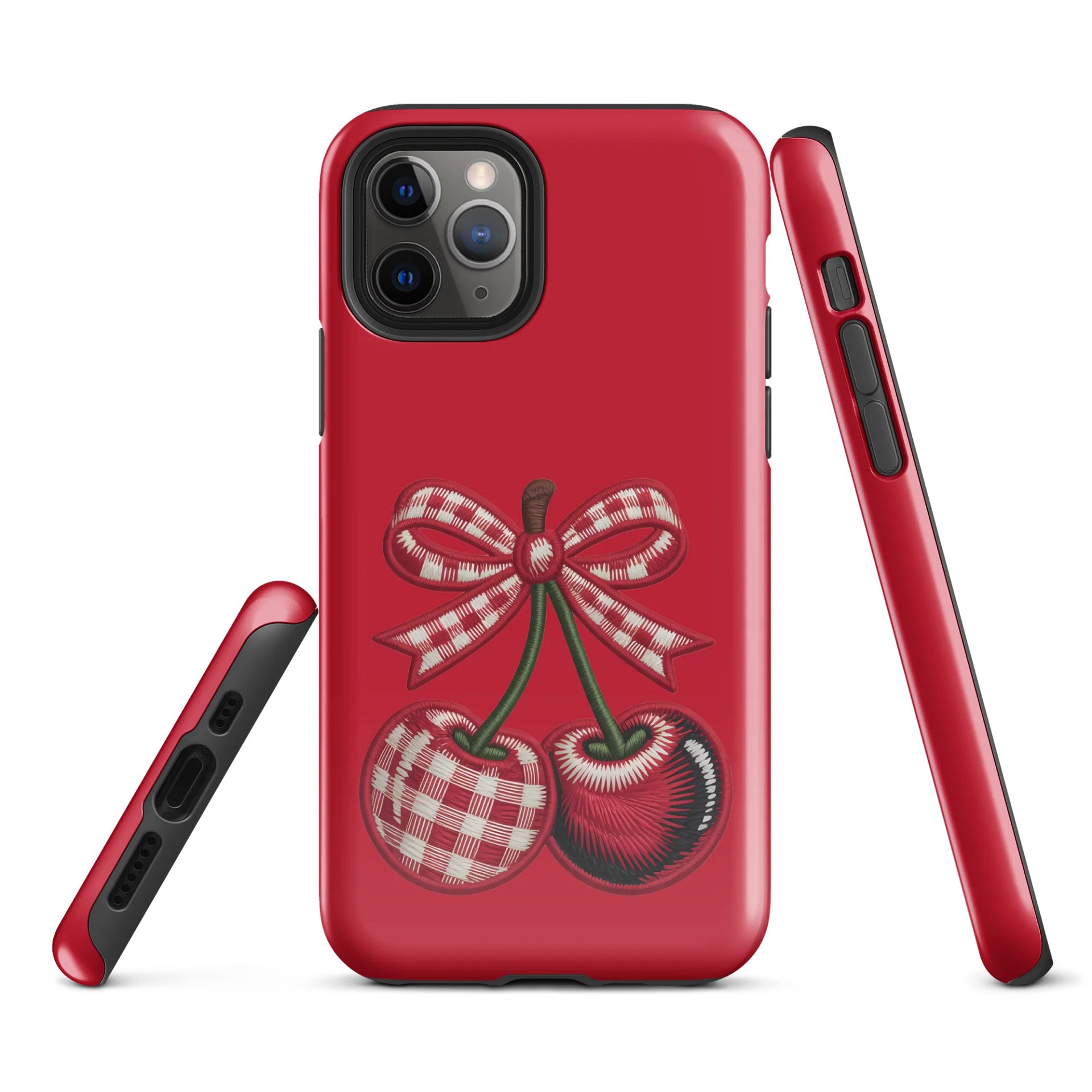 Cherry Coquette IPhone Tough Case product image (1)