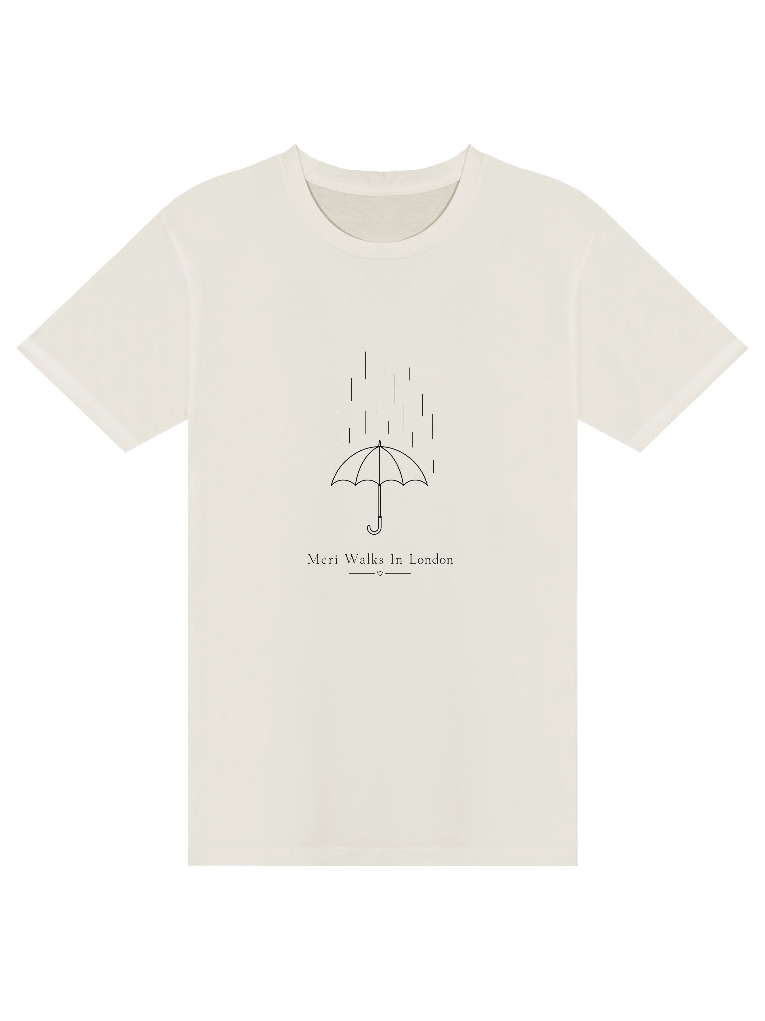 AS Colour Unisex Premium T-Shirt | Minimal Umbrella Design product image (1)