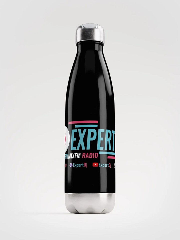 Stainless Steel Water Bottle EQ Black product image (1)