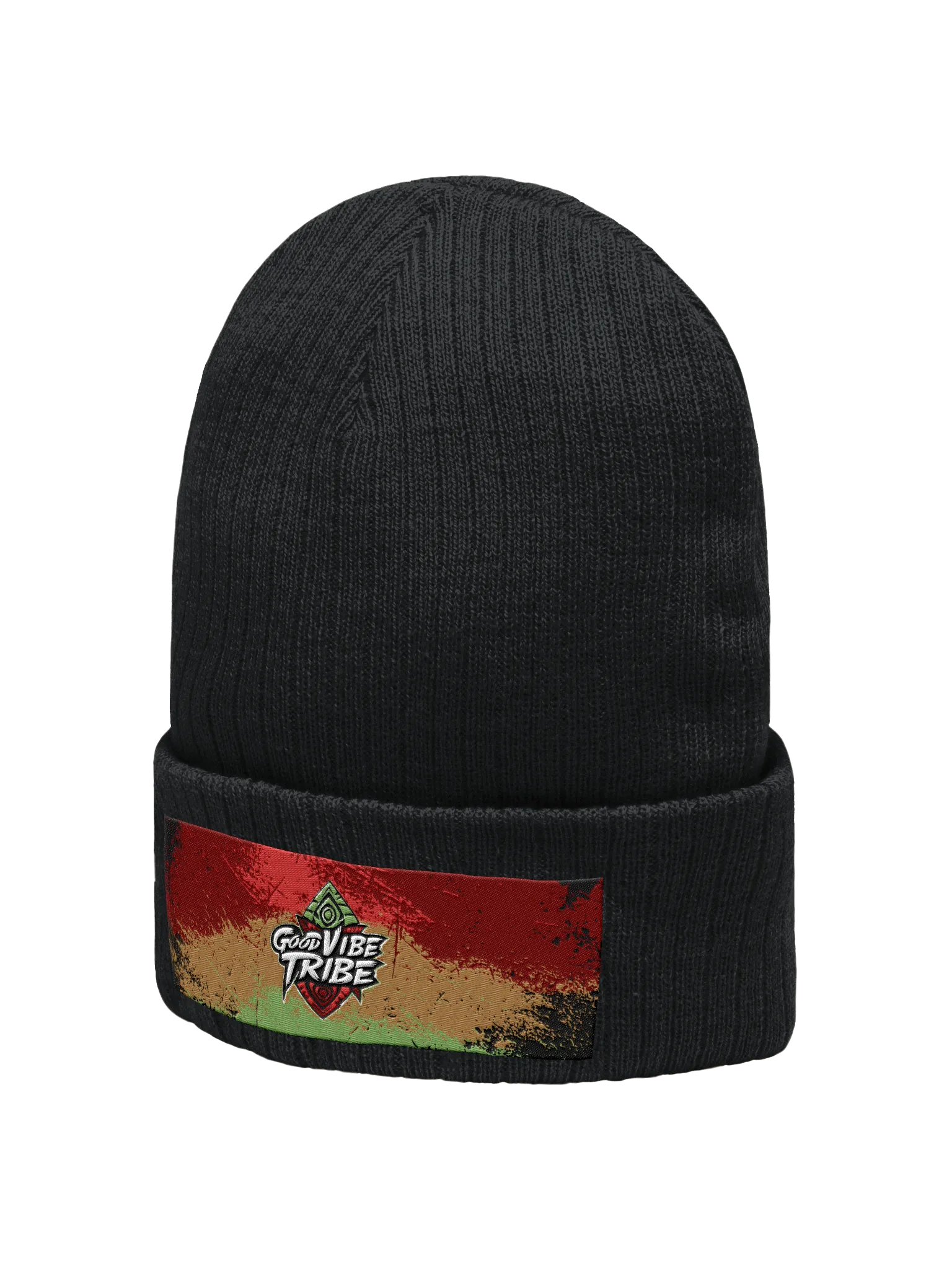 Good Vibe Tribe Beanie Hat (Rasta Edition) product image (8)