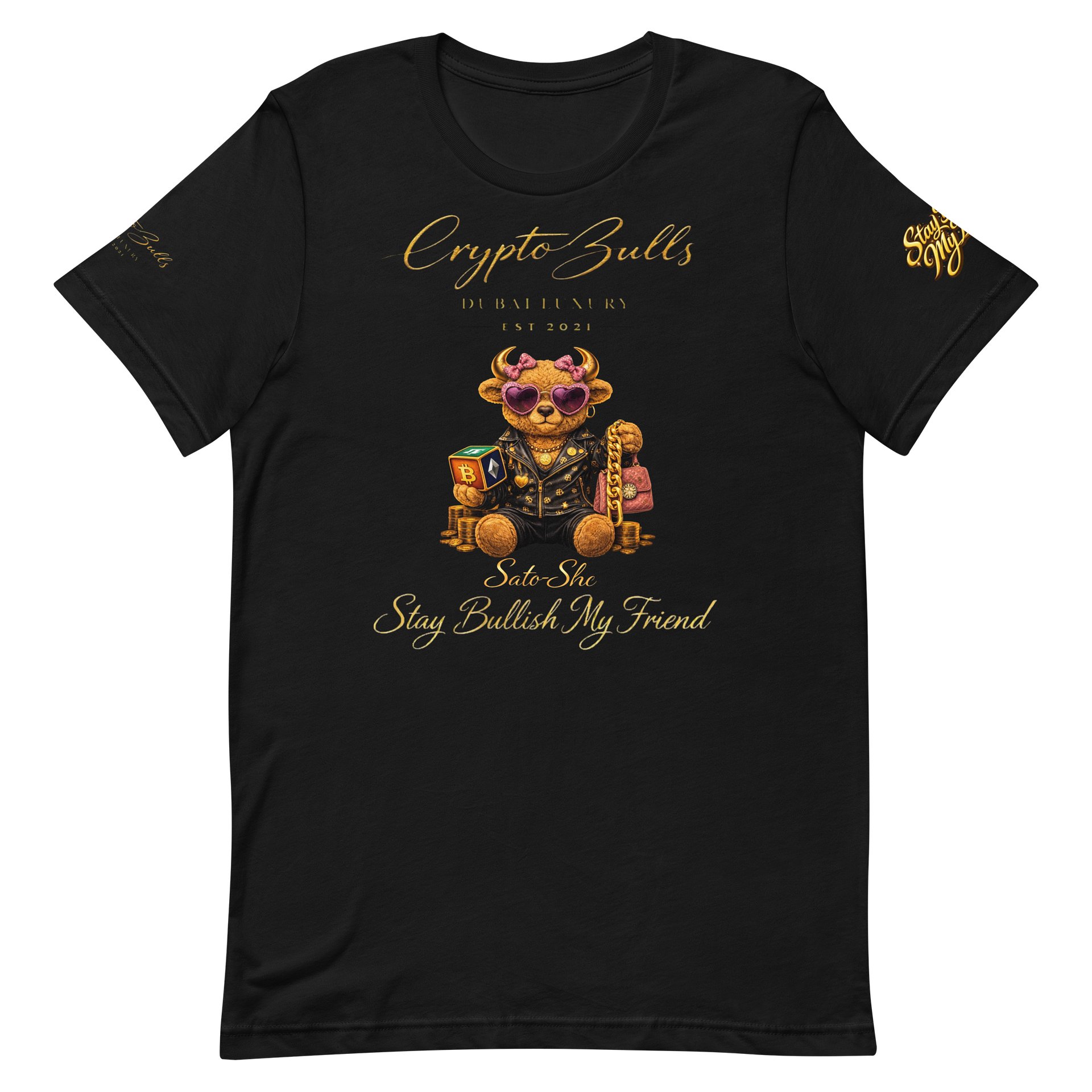 SatoShe Teddy Bull Tshirt - Bullish Collection product image (3)