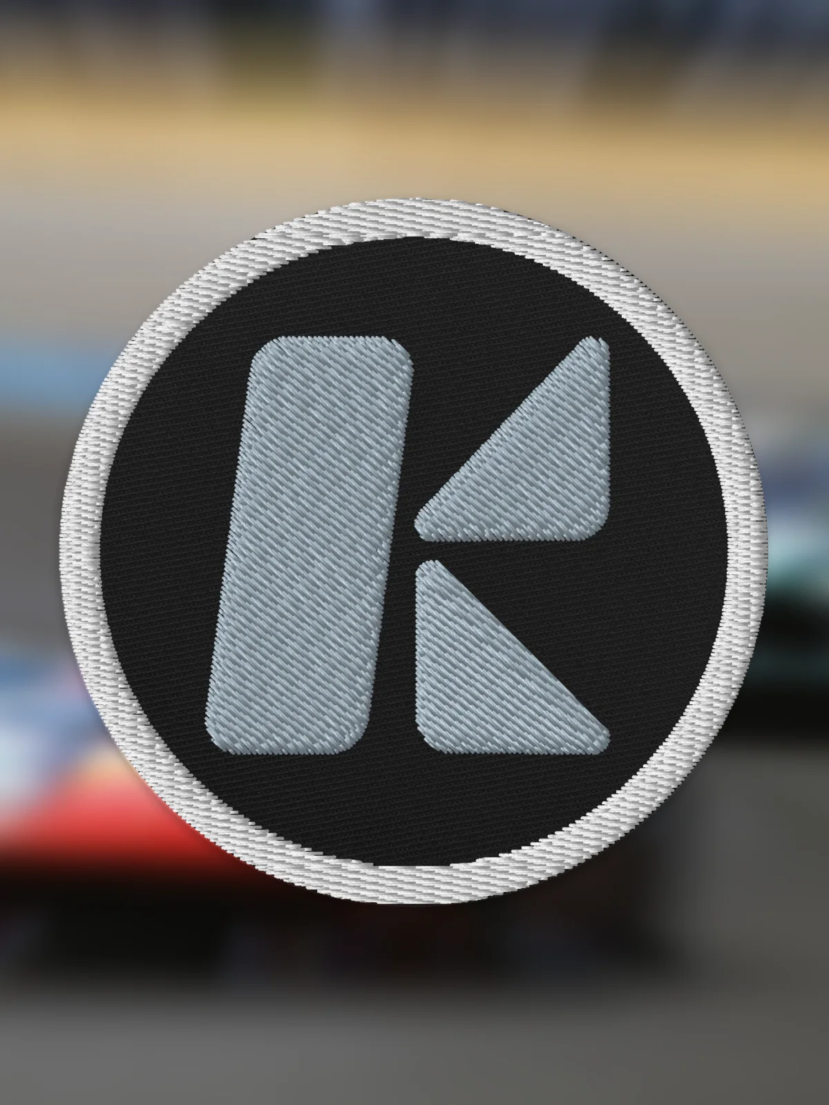 KARTR Black Circular Patch product image (1)