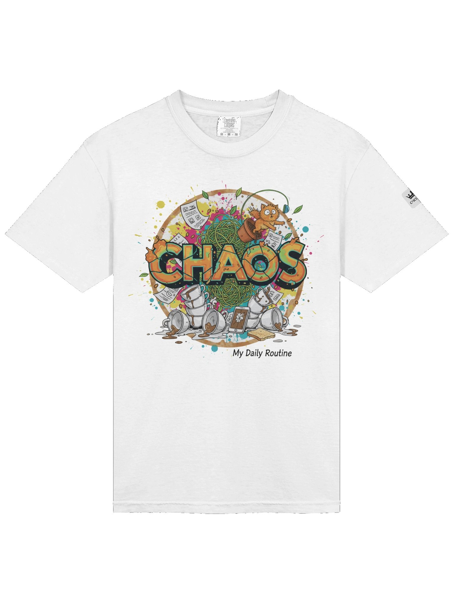 CHAOS Graphic T-Shirt product image (27)