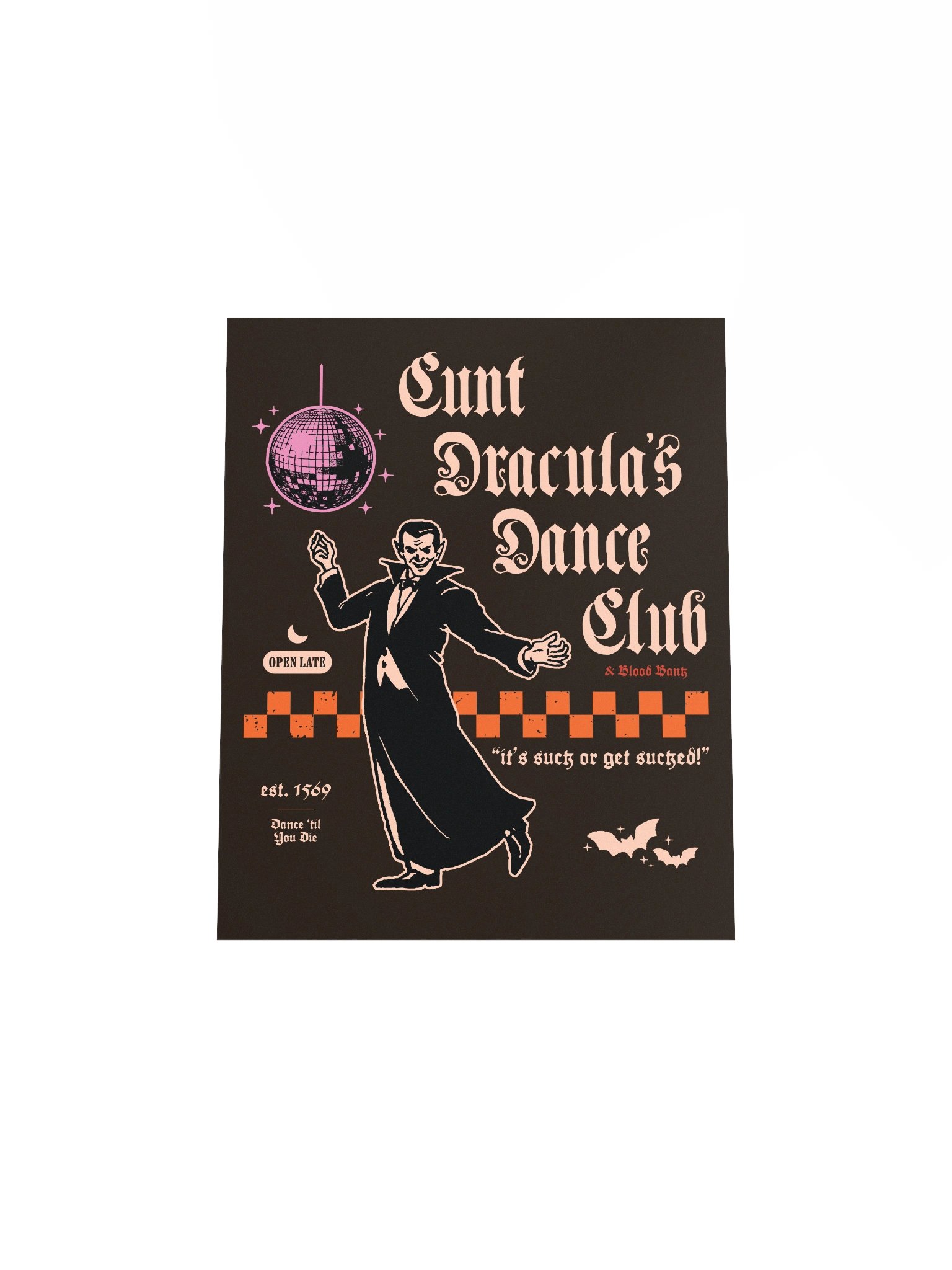 cunt dracula wall print product image (10)