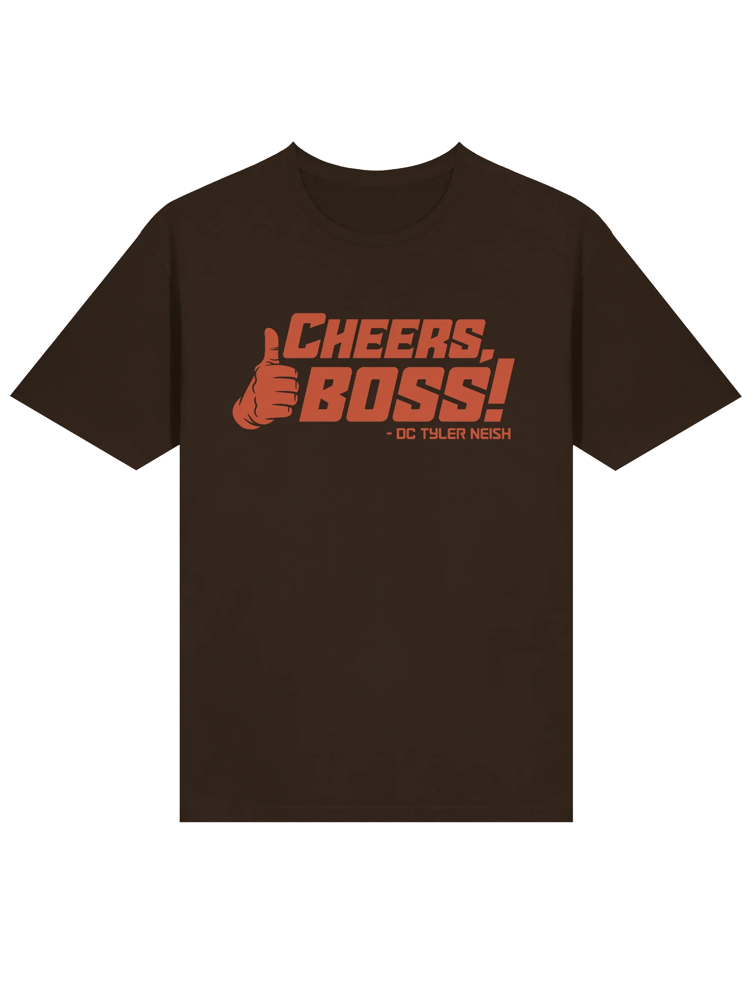 'Cheers, Boss!' - DC Tyler Neish T-Shirt product image (18)