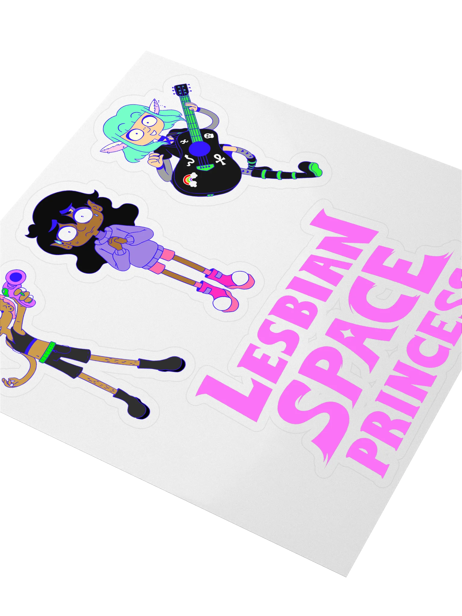 Queer Trio Sticker Sheet product image (3)