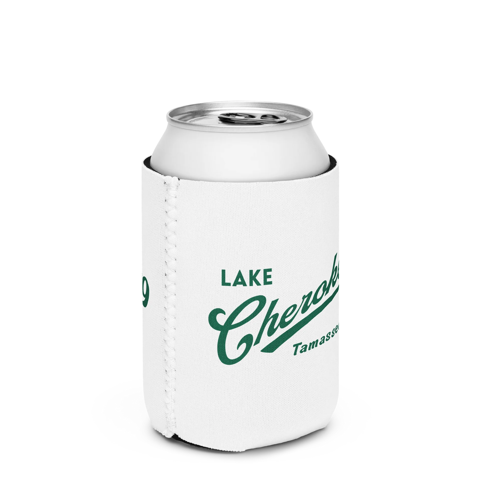 Lake Cherokee Koozie - Green Swoosh product image (3)