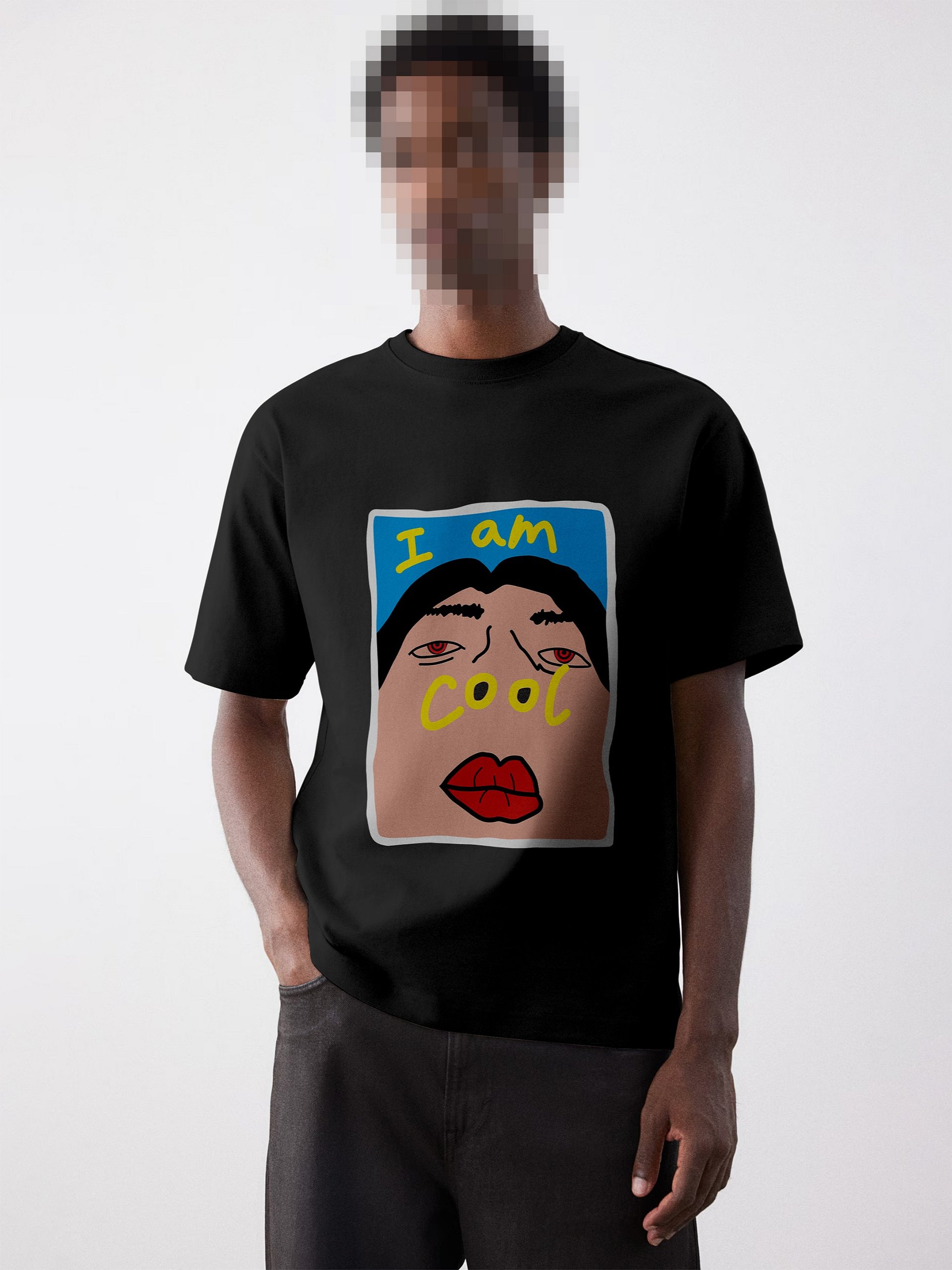 I'm Cool - A Premium Relaxed Fit DTG Printed Tee product image (3)