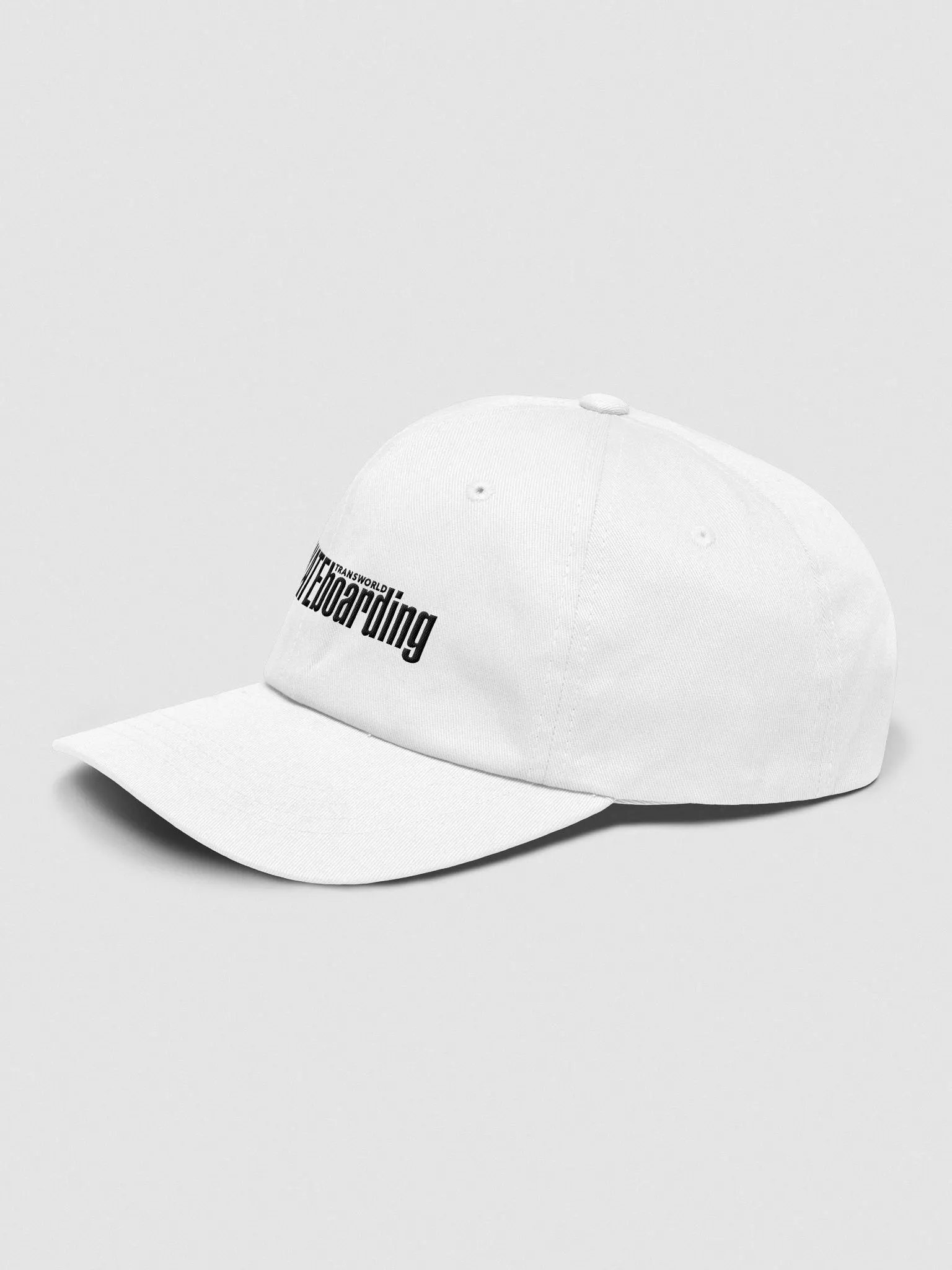 TransWorld SKATEboarding Logo | Classic Dad Hat (Light) product image (3)